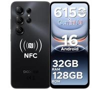 DOOGEE Note 56X Pro Mobile Phones, Newest Android 16 Smartphone with Gemimi AI, 6150mAh, Ultra-Slim 6.56" HD+ 90Hz, 32GB+128GB/TF 2TB Android Phone, SIM Free Mobile Phone Unlocked, Face ID/OTG/NFC/GPS