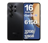 DOOGEE Note 56X Pro SIM-Free & Unlocked Mobile Phones 2025 - Android 16 with Gemimi AI, 6150mAh Battery Phone, 6.56" 90Hz Display Smartphone, 32GB+128GB/2TB, 4G Dual Sim/Face Unlock/GPS/5G WiFi/NFC