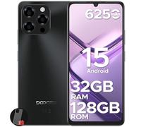 DOOGEE Note 58 Mobile Phones (2025), 6.75" HD+ Mobile Phones, 6250mAh Android 15 Phone, 32GB+128GB/2TB, 16MP+8MP Smart Phone, 4G Dual SIM Free Unlocked, Face ID, Widevine L1, 5G WiFi/OTG/NFC