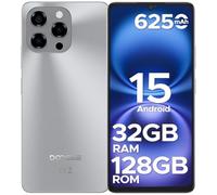 DOOGEE Note 58 Mobile Phones, (2025) Newest Android 15 Phone, 6250mAh 32GB+128GB/2TB Smart Phone, 6.75" HD+, 16MP+8MP, 4G Dual SIM Free Unlocked Mobile Phones, Face ID, Widevine L1, 5G WiFi/OTG/NFC