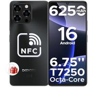DOOGEE Note 58 Mobile Phones - Newest Android 16 Smartphone, 6.75" HD+ Display, 6250mAh Android Phones, 32GB+128GB/2TB, 4G LTE SIM Free Mobile Phone, Face Recognition, Widevine L1, 5G WiFi|NFC|OTG