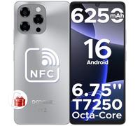 DOOGEE Note 58 Mobile Phones - Newest Android 16 Smartphone, 6.75" HD+ Display, 6250mAh Android Phones, 32GB+128GB/2TB, 4G LTE SIM Free Mobile Phone, Face Recognition, Widevine L1, 5G WiFi|NFC|OTG