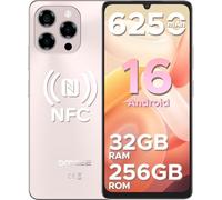 DOOGEE Note 58 Pro Mobile Phones, Newest Android 16 Smartphone, 6250mAh & 32GB+256GB/2TB, 6.75" HD+ 90Hz Display, 4G Dual SIM Free Unlocked Phones, Widevine L1, Fingerprint/Face ID/OTG/GPS/NFC, Golden