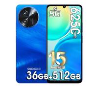 DOOGEE Note 59 Pro+ 5G Android 15 Mobile Phones 2025,UNISOC T8200,36GB+512GB/2TB,6250mAh 18W,6.75" HD+120Hz Smartphone,50MP AI Camera,Dual SIM Free Unlocked Mobile Phones,NFC/Widevine L1/OTG (Blue)
