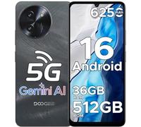 DOOGEE Note 59 Pro+ 5G Android 16 Smartphone-Gemini AI, 36GB+512GB/2TB & T8200 Octa-Core (6nm) Mobile Phones, 120Hz 6.75" HD+ Display & 6250mAh, 50MP AI Camera, Face+Finger ID/Widevine L1/NFC/GPS/OTG