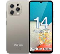 DOOGEE Phone, N55 Android 14 Mobile Phone(2024), 128GB ROM/1TB TF, 90Hz 6.56" HD+ Waterdrop Screen, 5150mAh, Octa Core, 13MP+8MP, 4G Dual SIM Free Unlocked, OTG, Protective Case - Gray
