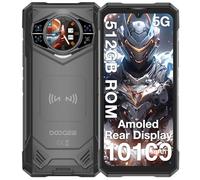DOOGEE S200 X Rugged Smartphone 5G, 32GB+512GB(2TB) DDR5, 1.32'' AMOLED Rear Display, 10100mAh/33W, 100MP+20MP Night Vision, Android 14 Rugged Phone,6.72'' FHD+ 120Hz, IP68/WiFi6/OTG/Face ID/NFC/AI