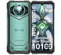 DOOGEE S200 X Rugged Smartphone 5G, 32GB+512GB(2TB) DDR5, 1.32'' AMOLED Rear Display, 10100mAh/33W, 100MP+20MP Night Vision, Android Rugged Phone,6.72'' FHD+ 120Hz, IP68/WiFi6/OTG/Face ID/NFC/AI