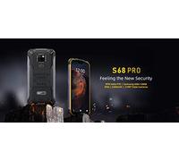 DOOGEE S68 PRO 2020 Rugged Smartphones 4G, Helio P70 Octa Core IP68/IP69K Waterproof 6GB + 128GB, Dual SIM Free Mobile Phones Android 9.0, 5,9 inch 6300mAh 21MP+16MP, NFC Wireless Charging,Orange