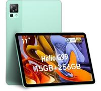 DOOGEE T30 Pro 11 Inch Tablet, 15GB+ROM 256GB (TF 2TB), 2.5K, 20MP/8MP Camera, Android 13, 4G-LTE, 2.4GHz&5GHz Wi-Fi Tablet, Face unlocking & Bluetooth 5.2, 8580mAh 33W Fast charging, Green