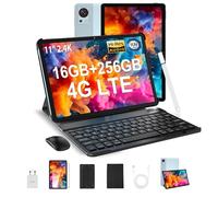 DOOGEE T30S 11 Inch Tablet with Keyboard, Android Tablets 16GB+256GB/1TB, Androids Tablet with SIM Card Slot Octa-Core 8580mAh Widevine L1 Bluetooth 5.0 WiFi Tablets 12 inch Android Mouse & Case-Blue