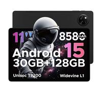 DOOGEE Tab A9 Pro+ Android 15 Tablet 11 inch, 30GB RAM+128GB ROM/2TB, Octa Core Tablets with 90Hz HD Display, 8580mAh Android Tablets, 5G WiFi, Widevine L1, Dual Speaker & Face Unlock - , BLACK