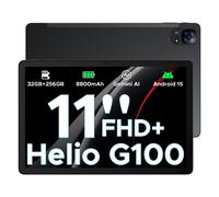 DOOGEE Tab E3 Android 15 AI Tablet, 32GB+256GB/2TB, 11 Inch FHD+& 90 Hz, Helio G100 Gemini AI Gaming Tablet, 8800mAh Battery, 7.5mm Ultra-Slim Metal Body, Dual SIM Slots, 5G WIFI|GPS|BT5.2|Face ID, BL