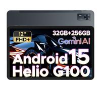 DOOGEE Tab E3+ Android 15 Tablets 12 Inch Android, FHD+Tablet With SIM Card Slot, Helio G100 Octa-Core AI Tablets, 90 Hz Gaming Tablet, 32GB+256GB/2TB, 8800mAh, 7.5mm Ultra-thin/Quad Speakers/Face ID,