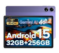 DOOGEE Tab G6 Plus Android 15 Tablet 2025 Newest 11 inchTablets with Sim Card Slot AI FHD+ 32GB RAM+256GB ROM/2 TB 8000mAh Octa-Core T7280|Widevine L1|5G WIFI|Bluetooth 5.0|GPS Tablet Android - Purple