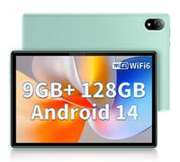 DOOGEE U10 2025 Newest Android 10" Tablet 9GB RAM+128GB ROM 1TB TF, Bluetooth 5.0 WIFI 6, Android Tablets 1280x800 HD IPS Screen, OTG, Type C, 3.5mm Headphone Jack, Tablet PC 2025 - Green