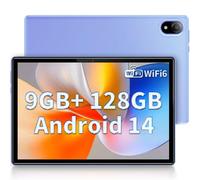 DOOGEE U10 2025 Newest Android 10" Tablet 9GB RAM+128GB ROM 1TB TF, Bluetooth 5.0 WIFI 6, Android Tablets 1280x800 HD IPS Screen, OTG, Type C, 3.5mm Headphone Jack, Tablet PC 2025 - Purple