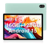 DOOGEE U10 2025 Newest Android 15 10" Tablet 16GB RAM+128GB ROM 1TB TF, Bluetooth 5.0 WIFI 6 Tablets, Android Tablets 1280x800 HD IPS Screen, OTG, Type C, 3.5mm Headphone Jack, Tablet PC - Green
