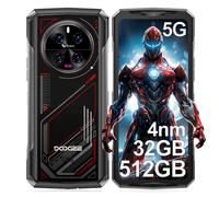 DOOGEE V40 Rugged Smartphone, 32GB+512GB, Dimensity 7300 4nm 5G, Android 14 Rugged Phone, 108MP+20MP Night Vision, 6.78" FHD+ 120Hz, 8680mAh/33W, 5G Dual SIM Free Mobile Phone Waterproof, NFC/IP69K