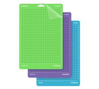 DOOHALO Cutting Mat Compatible with Cricut Joy Xtra 8.5" x 12"Variety Grip Cutting Mats,Non-Slip Adhesive Sticky Vinyl Cutting Mats,Replacement Accessories