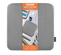 DOOHALO Heat Press Mat for Cricut Easy Press Craft Iron-on Mat for Power Heat Press Machine for Craft Vinyl Ironing Insulation Transfer T Shirts and HTV Vinyl Project 12"x12"