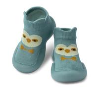 Dookeh Baby Sock Shoes (6-Green, 18-24 Months, EU Size 20-21, Factory Size_Printed on Shoes 22/23)