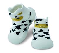 Dookeh Baby Sock Shoes (A2-White, 18-24 Months, EU Size 22, Factory Size_Printed on Shoes 24/25)