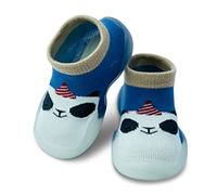 Dookeh Baby Sock Shoes (A3-Darkblue, 6-9 Months, EU Size 18, Factory Size_Printed on Shoes 18/19)