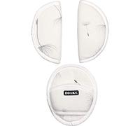 Dooky Car Seat Belt Pads, Harness Strap Pads for Baby's Protection, Universal Size Suitable for 3- and 5-Point Belt System, Group 0+ yrs, 3-Piece Set (2 Shoulder Pads, 1 Crosspiece), Dandelion