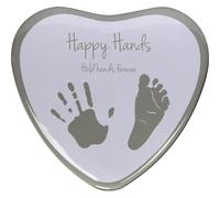 Dooky Happy Hands 2D Heart shape box kit, Silver Grey