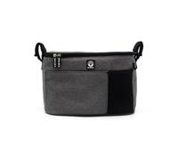 Dooky Organizer Bag for Pram/Stroller/Pushchair, Changing and Accessories Bag (for Nappies, Bottles & more), Universal Fit, Water Resistant, 9.7 liters capacity, 31 x 15 x 21 cm, Grey Melange