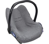 Dooky Seat Cover for Baby Seat & Car Seats (Universal Size Suitable for 3 and 5 Point Belt System Car Seat), 0+ years, Grey Melange