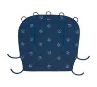 Dooky Sunshade for Baby Car Seat/ Pram/ Stroller/ Pushchair, Universal Fit, Protects from Sun, Wind and Light Rain, UPF 50+ UV Protection, Easy to Install and Wash, Blue Cherry