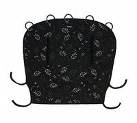 Dooky Sunshade for Baby Car Seat/ Pram/ Stroller/ Pushchair, Universal Fit, Protects from Sun, Wind and Light Rain, UPF 50+ UV Protection, Easy to Install and Wash, Black Romantic Leaves