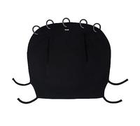 Dooky Sunshade for Baby Car Seat/ Pram/ Stroller/ Pushchair, Universal Fit, Protects from Sun, Wind and Light Rain, UPF 50+ UV Protection, Easy to Install and Wash, Plain Black