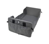 Dooky Traveller lightweight travel cot mattress sleeper in grey for babies