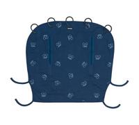 Dooky Sunshade for Baby Car Seat/ Pram/ Stroller/ Pushchair, Universal Fit, Protects from Sun, Wind and Light Rain, UPF 50+ UV Protection, Easy to Install and Wash, Blue Cherry