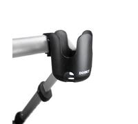 Dooky Universal Pram Cup Holder 360 Degree Adjustable, Black