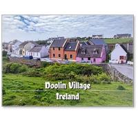 Doolin Village, Ireland, Fridge Magnet