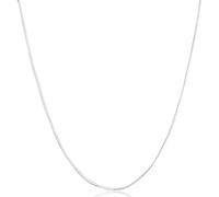 DOOLY 925 Sterling Silver 2mm Flat Snake Chain Necklace For Women Man Fashion Wedding Jewelry Gifts