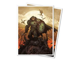 DOOM 105ct Apex Deck Protector Sleeves Wrath for Bethesda - Doom