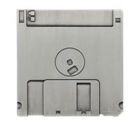FaNaTtik DOOM II Floppy Disk Replica - Antique Silver Edition | Limited Edition 5,000 Numbered Collectible | Officially Licensed 88x88mm