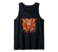 Doom Eternal Nightmare Distressed Lightning Video Game Tank Top