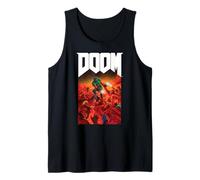 DOOM Full Color Cover Art Retro Video Game Tank Top