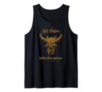 Doom Get Them Before They Get You Lost Soul Skull Video Game Tank Top