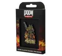 DOOM Eternal Limited Edition Enamel Metal Pin Badge - Officially Licensed Gaming Collectible for Fans