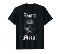 Doom Metal Music Fan Death Skull Vintage T-Shirt