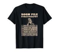 Doom Pile Stratigraphy ADHD Laundry Chair Funny T-Shirt