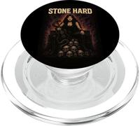 Doom Priestess on Skull Throne with Serpent Guitar PopSockets PopGrip for MagSafe