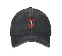 Doom Slayer Symbol Eternal Unisex Style Baseball Caps Denim Hats Cap Vintage Outdoor Running Golf Adjustable Fit Snapback Hat